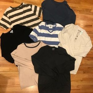 LOT OF 7 MEN’S SHIRTS